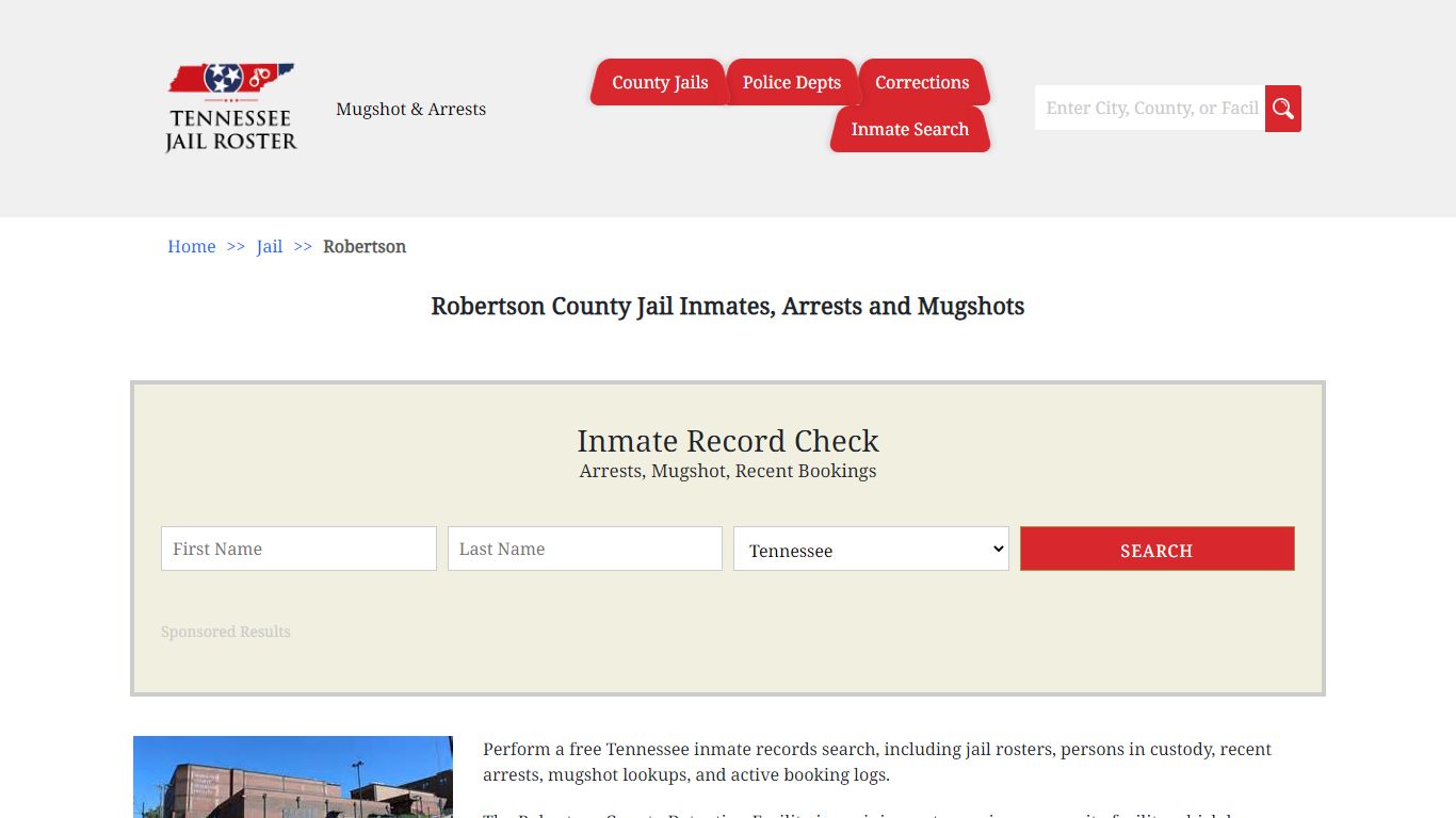 Robertson County Jail Inmates, Arrests and Mugshots - Jail Roster Search